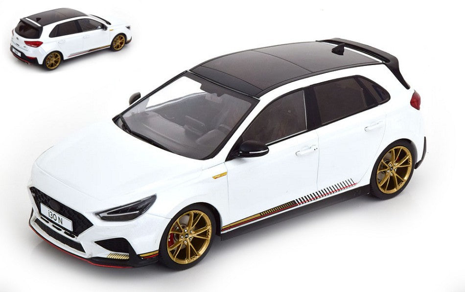 Hyundai i30 N 2021 Met.white – ModelCarGroup 1:18