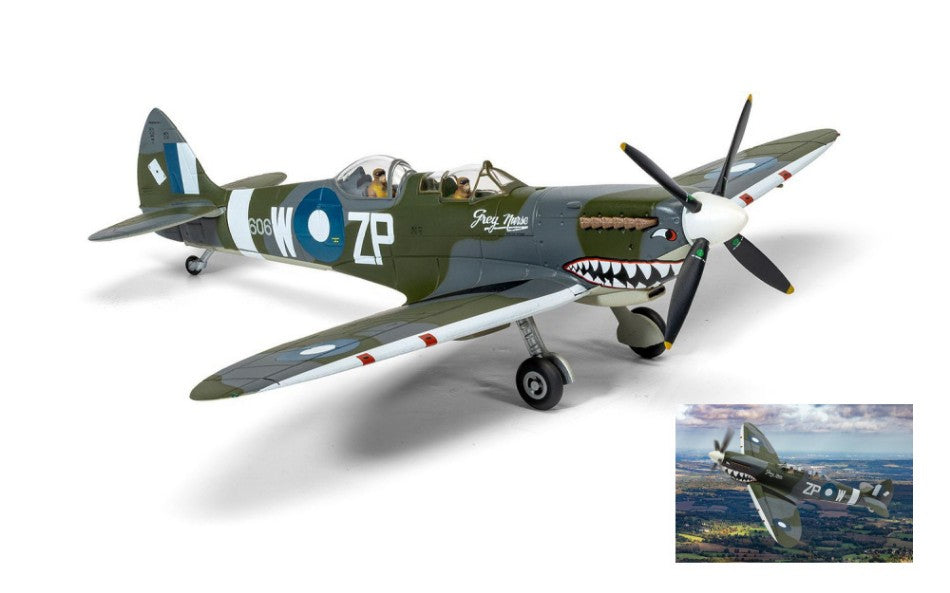 Supermarine Spitfire T9 TE308 G-awgb "grey Nurse" – Corgi 1:72