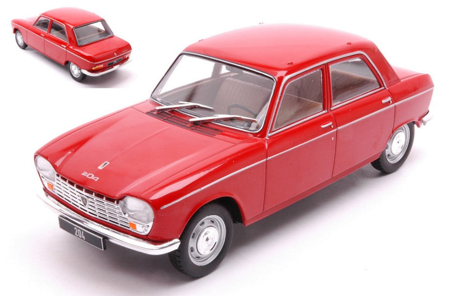 Peugeot 204 1968 Red – Whitebox 1:24