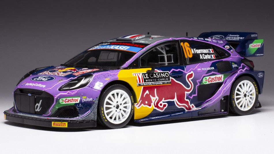 Ford Puma Rally1 N.16 Rally Monte Carlo 2022 Formaux/Coria 1:18 – Ixo Model