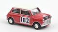 Mini Cooper S 1964 Tartan Red With Racing Number 182 – Norev 1:54