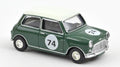 Mini Cooper S 1964 Almond Green With Number 74 – Norev 1:54