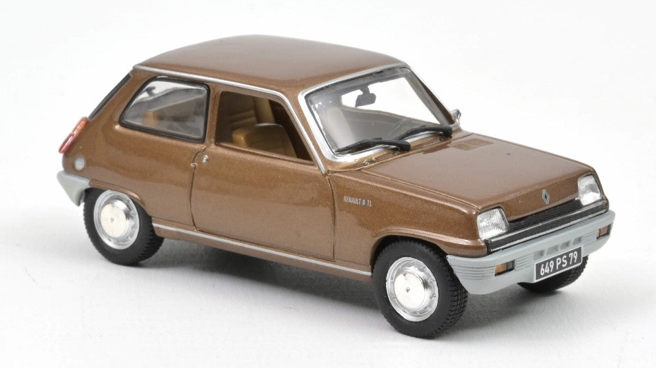 Renault 5 Tl 1974 Brown Metallic – Norev 1:43
