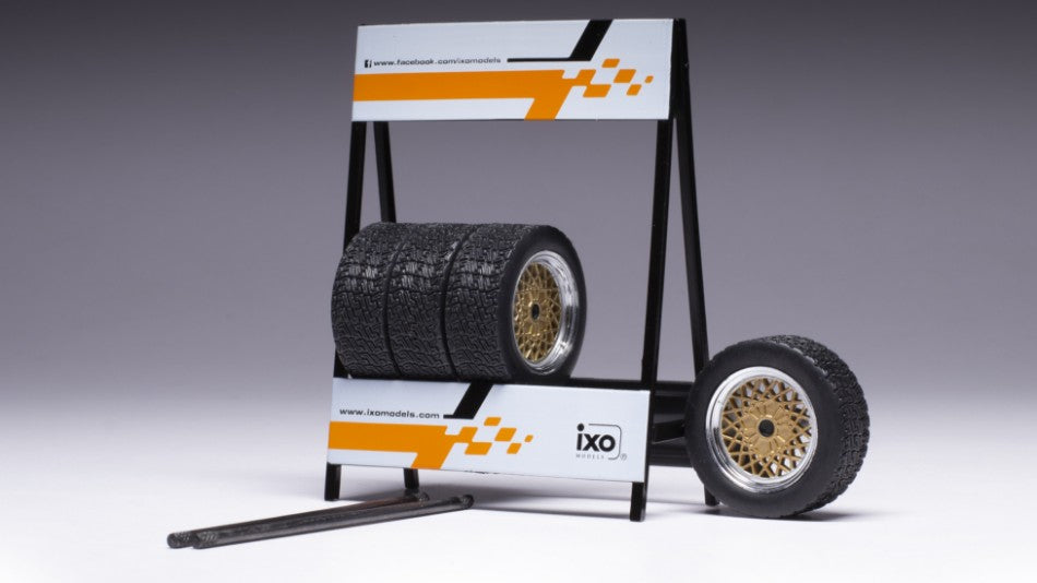 Set 4 Wheels Lada Vfts Met.grey – Ixo Model 1:18