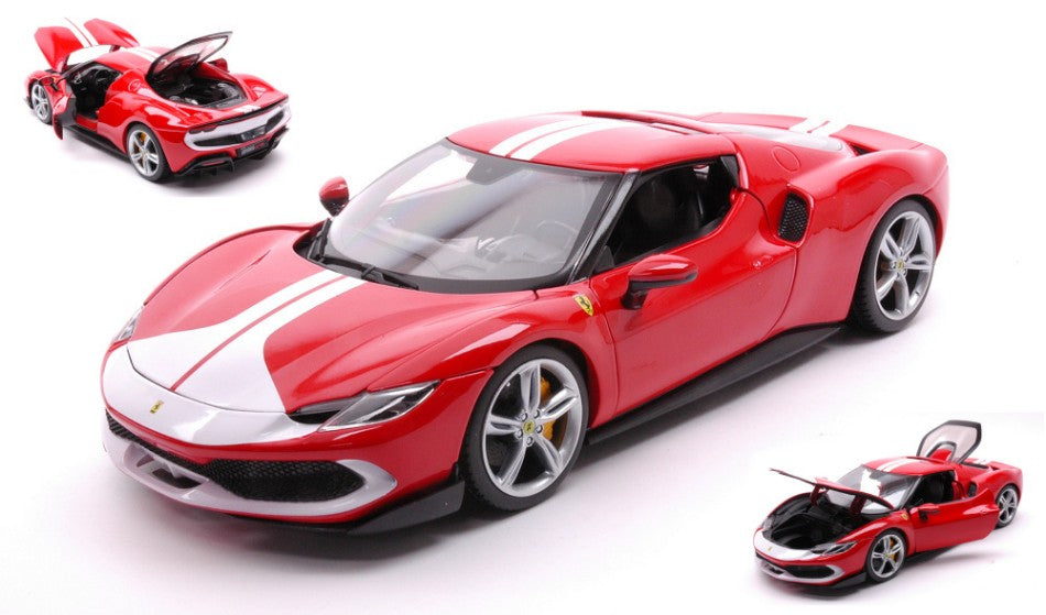 Ferrari 296 Gtb Red – Burago 1:18