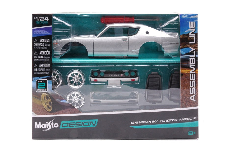 Nissan Skyline 2000GT (kpgc 110) 1973 Kit – Maisto 1:24