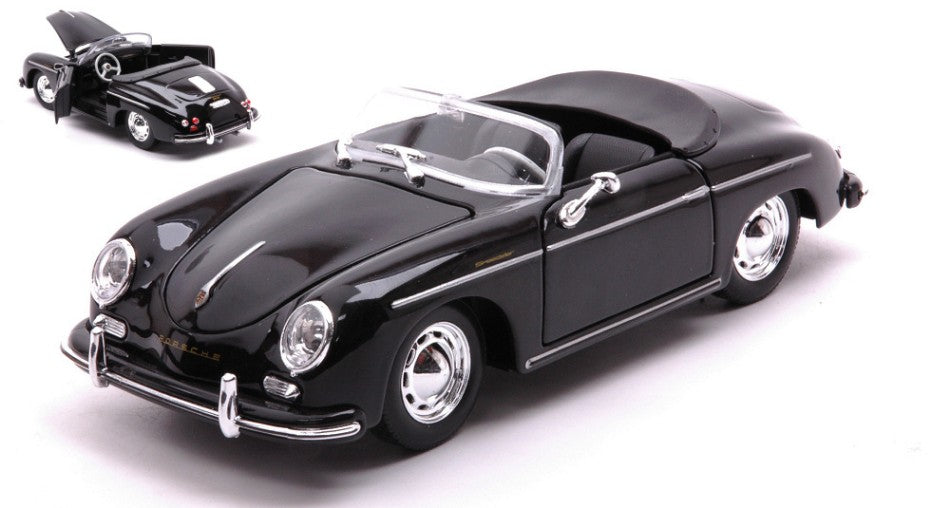 Porsche 356A Speedster Black – Welly 1:24