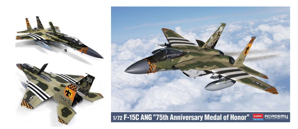 F-15C "75th Anniversary Medal Of Honor" Kit – Academy 1:72