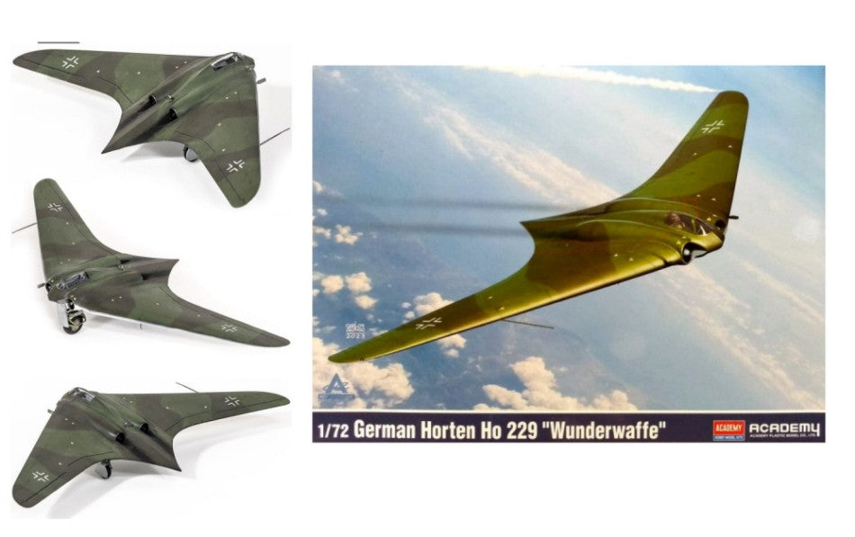 German Horten Ho 229 "wunderwaffe" Kit – Academy 1:72