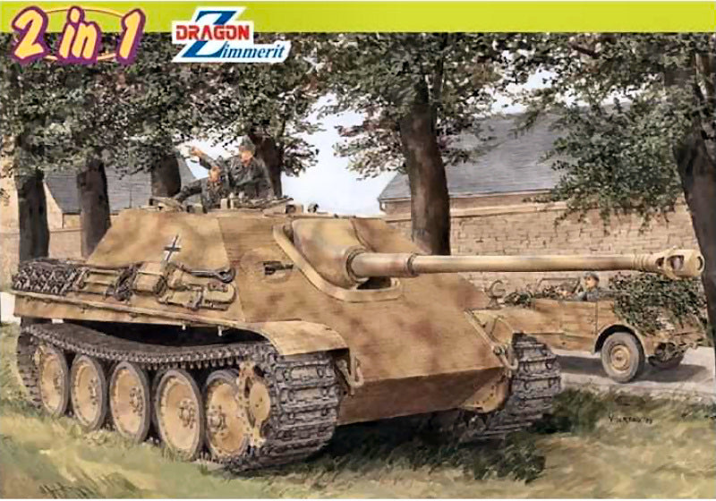 Jagdpanther Ausf. G1 (2 In 1) Kit – Dragon 1:35