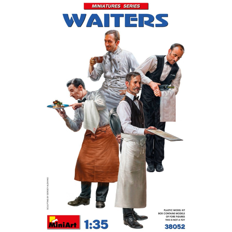 Camerieri (waiters) Kit – Miniart 1:35