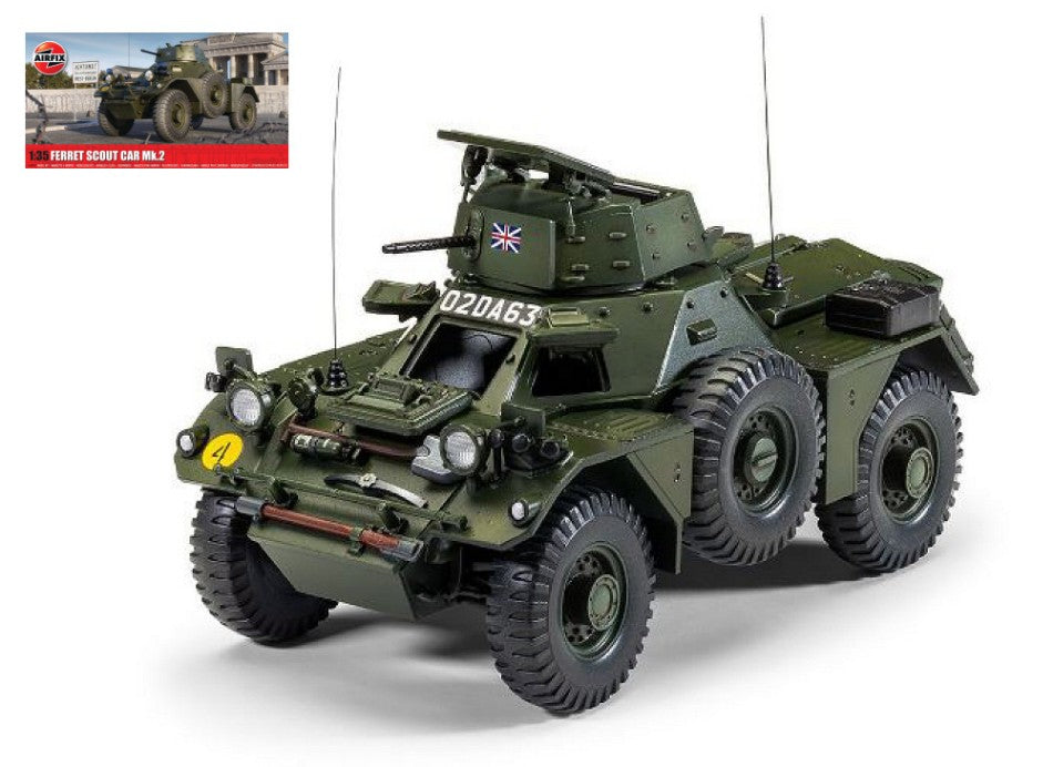 Ferret Scout Car Mk 2 Kit – Airfix 1:35