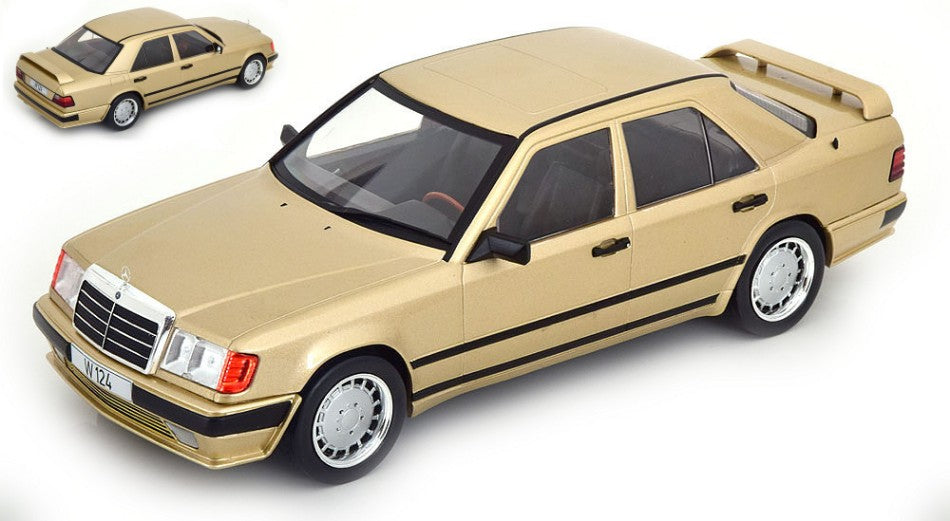 Mercedes W124 Tuning 1986 Met.beige – ModelCarGroup 1:18