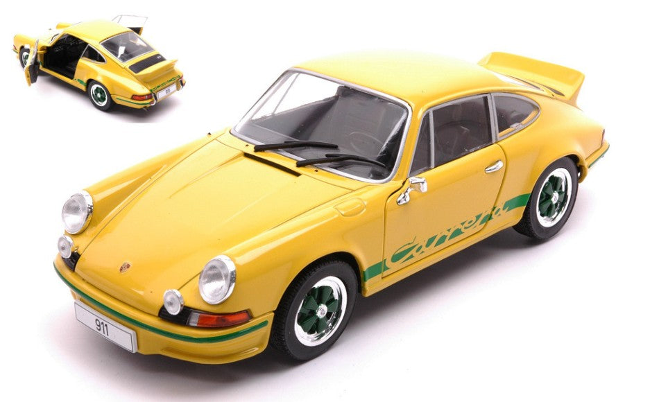 Porsche 911 Carrera 2.7 Rs 1972 Yellow/green – Whitebox 1:24