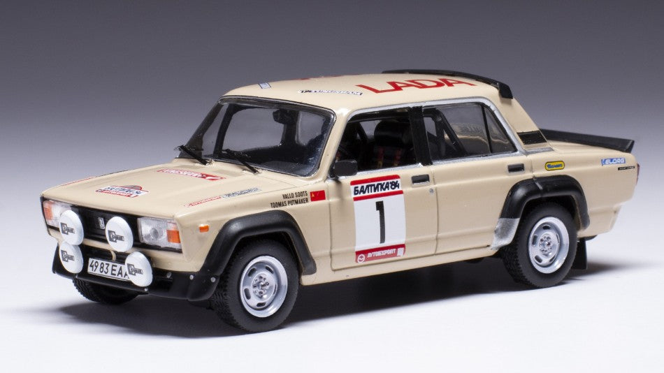 Lada 2105 Vfts N.1 Rally Baltic 1984 Soots/putmaker – Ixo Model 1:43