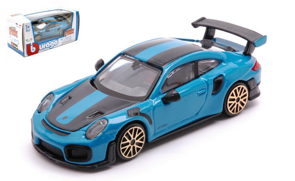 Porsche 911 GT2 Rs Turquoise – Bburago 1:43