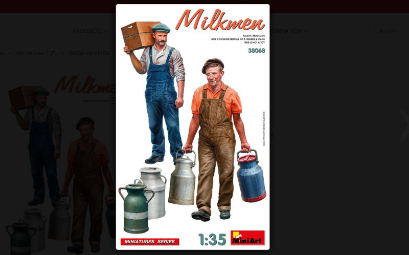 Milkmen Kit – Miniart 1:35