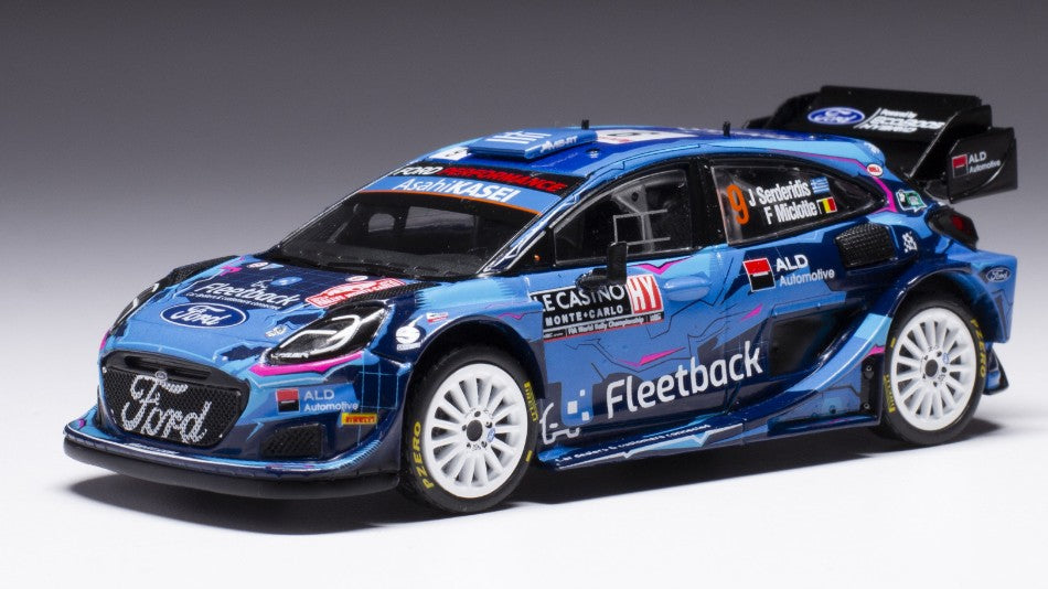 Ford Puma Rally1 N.9 Wrc Rally Monte Carlo 2023 Serderidis/Miclotte 1:43 – Ixo Model