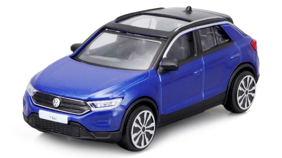 VW T-roc 2021 Blue – Burago 1:43