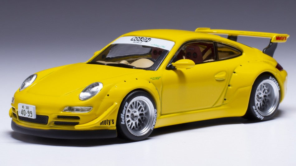 Porsche RWB 997 Yellow – Ixo Model 1:43