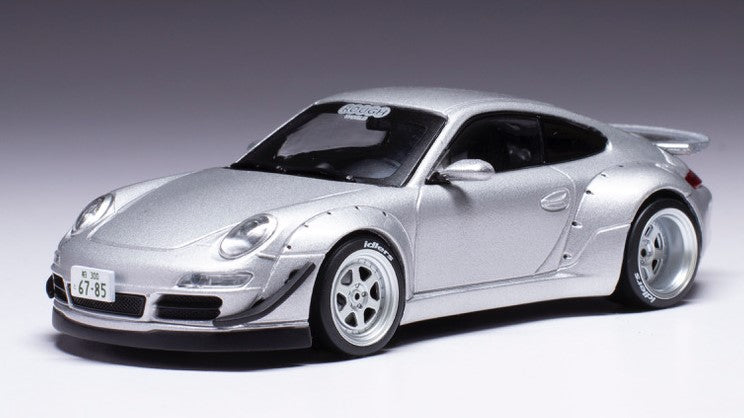 Porsche RWB 997 Silver – Ixo Model 1:43