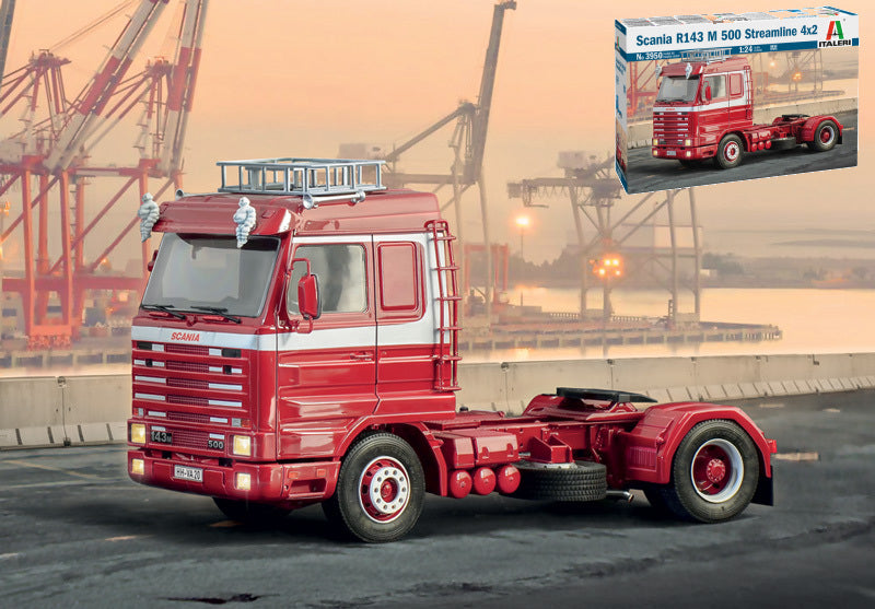 Scania R 143 M 500 Streamline 4x2 Kit – Italeri 1:24