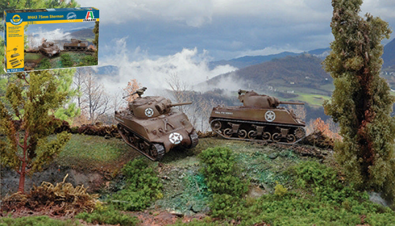 Sherman M4 A3 Kit – Italeri 1:72