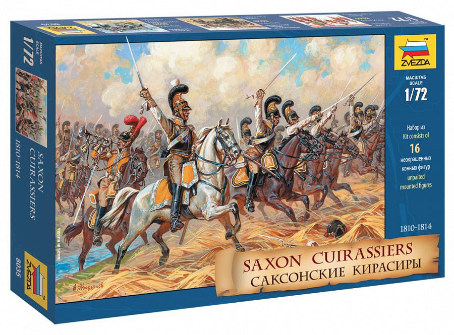 Saxon Cuirassiers 1810-1814 Kit – Zvezda 1:72