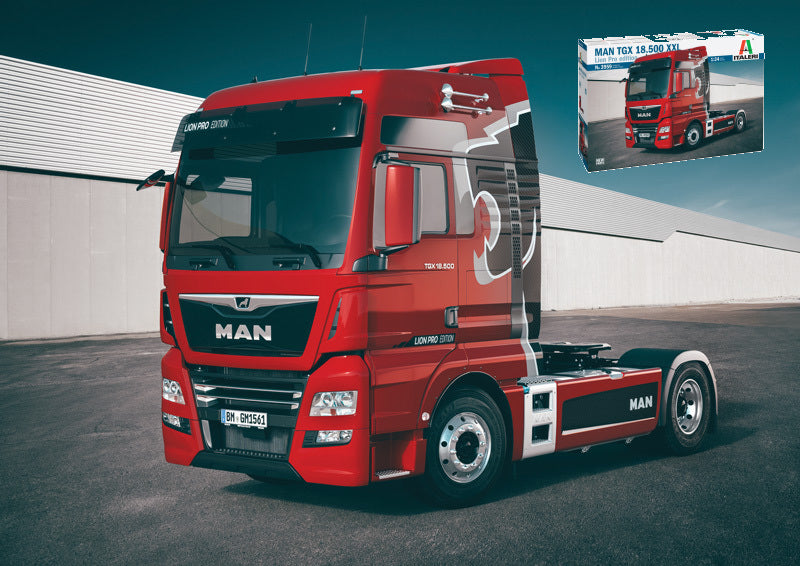 Man Tgx Xxl D-38 Kit – Italeri 1:24