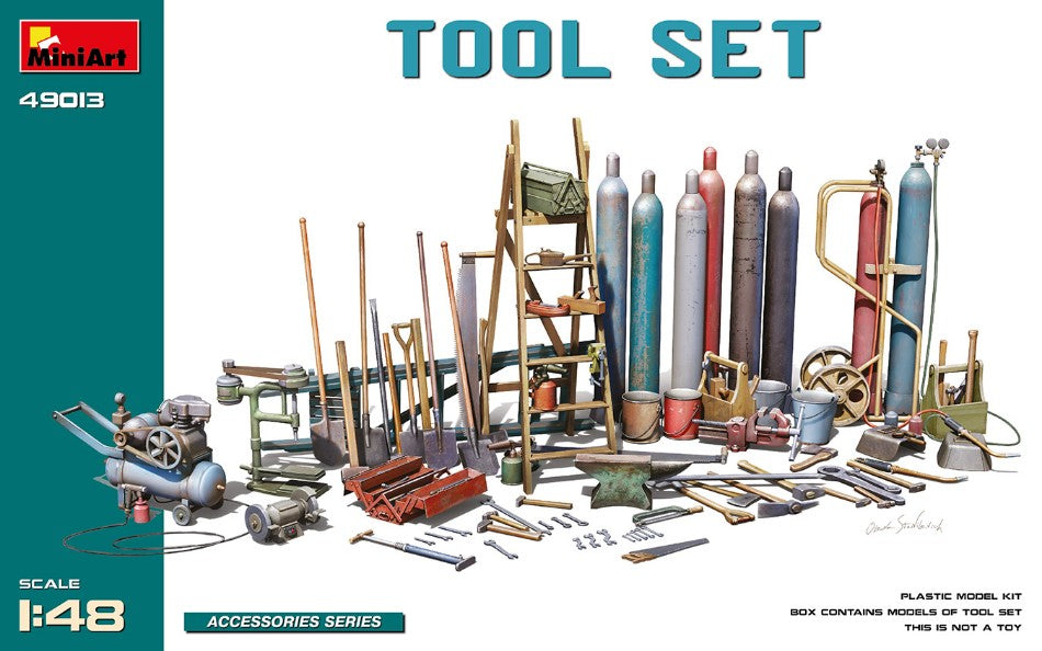Tool Set Kit – Miniart 1:48