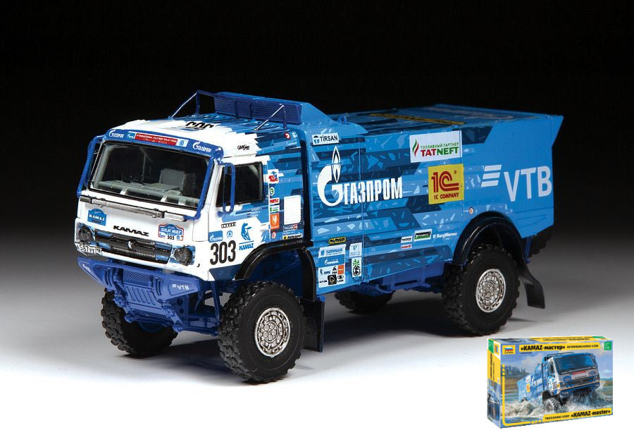 Kamaz Master Rally Truck Kit – Zvezda 1:72