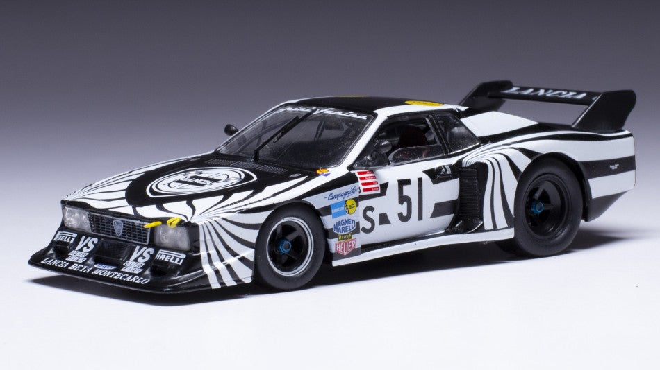 Lancia Beta Montecarlo N.51 6h Silverstone 1979 R.PATRESE-W.ROHRL – Ixo Model 1:43