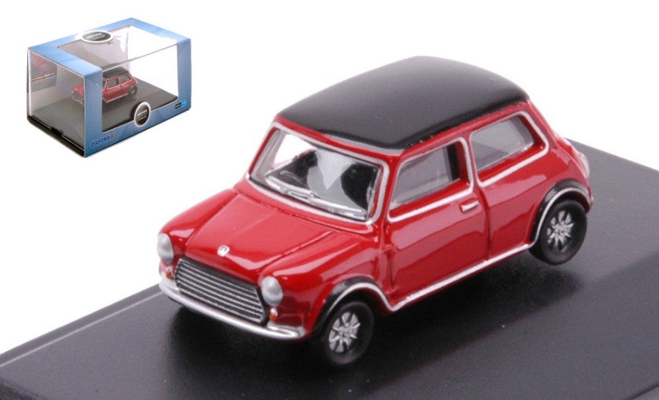 Mini Cooper Mkii Red W/black Roof – Oxford 1:76