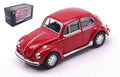 VW Beetle Red Burgundy – Cararama 1:43