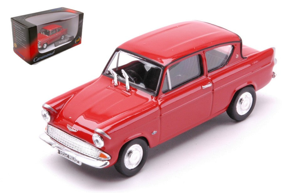 Ford Anglia Mki Red – Cararama 1:43