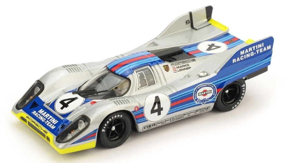 Porsche 917K N.4 Martini RETIR.1000 Km Monza 1971 Marko-van Lennep – Brumm 1:43