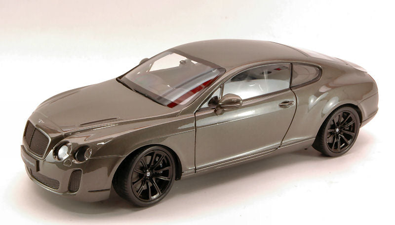 Bentley Continental GT Supersports 2009 Gun Silver – Welly 1:18