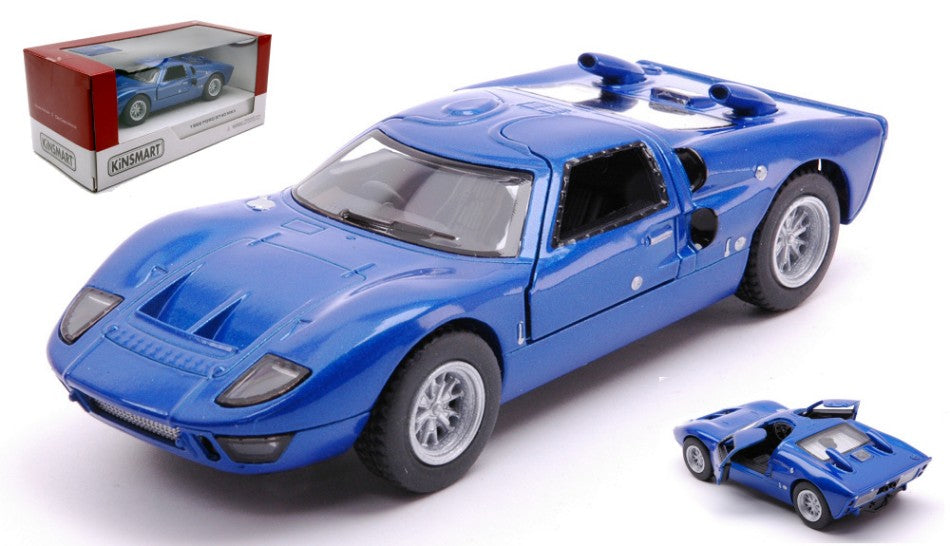 Ford GT40 Mkii 1966 Blue Box Cm 12 – Kinsmart 1:32