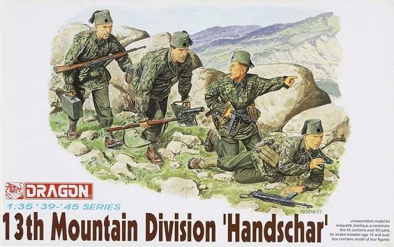 13th Mountain Troop Handschar Kit – Dragon 1:35