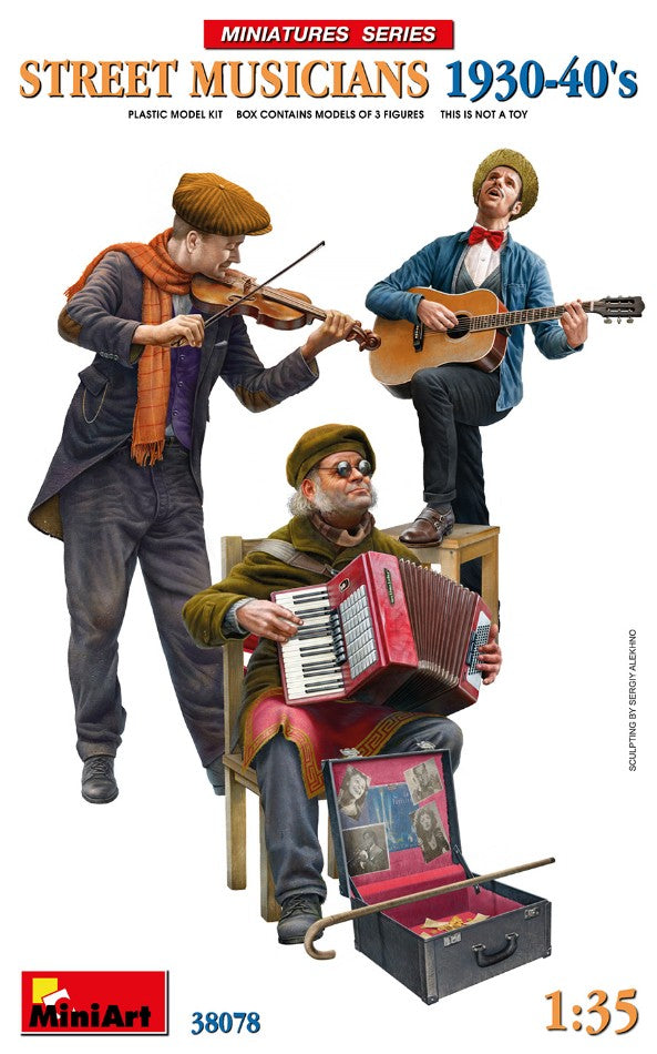 Street Musicians 1930-40KIT – Miniart 1:35