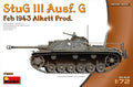 Stug Iii Ausf.g FEB.1943 Prod. Kit – Miniart 1:72