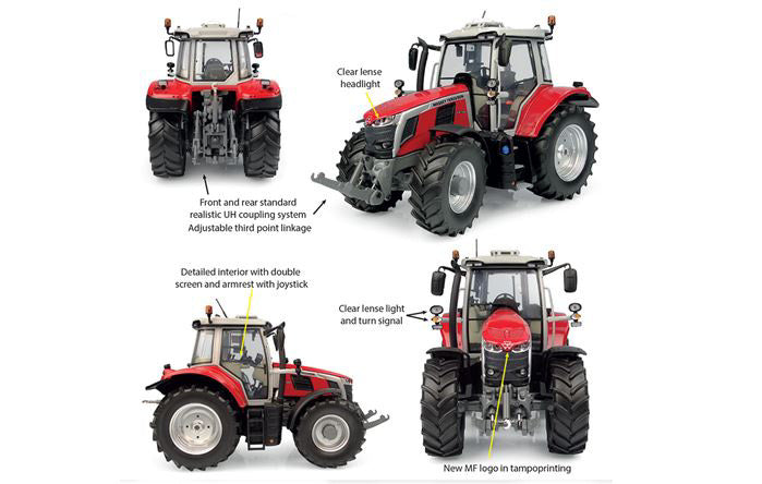 Trattore Massey Ferguson 6S.180 2023 – Universal Hobbies 1:32