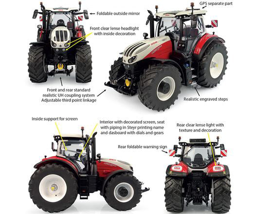 Trattore Steyr 6280 Absolut Cvt 2023 – Universal Hobbies 1:32