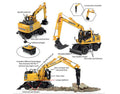 Escavatore Komatsu PW180-11 C/accessori – Universal Hobbies 1:50