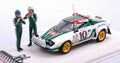 Lancia Stratos Hf N.10 Winn.Rally Monte C.1976 W/Fig.Munari/Maiga 1:43 – Ixo Model
