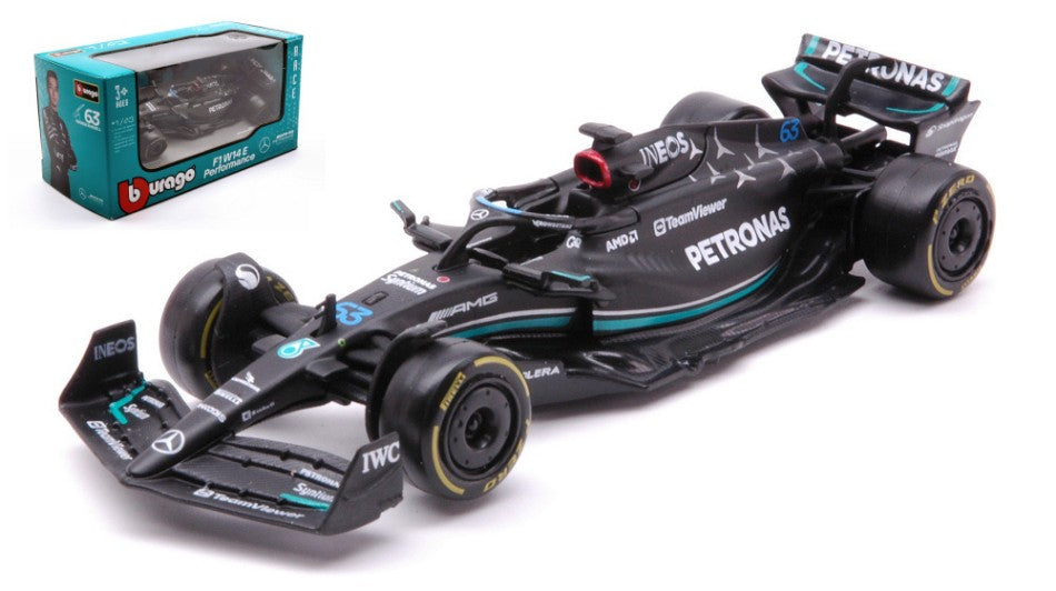 Mercedes W14 N.63 2023 George Russell – Burago 1:43
