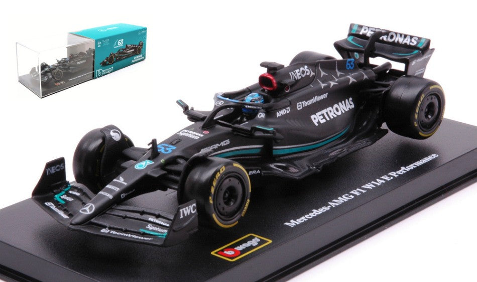 Mercedes W14 N.63 2023 George Russell Signature – Burago 1:43