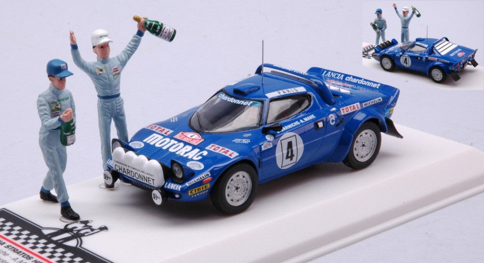 Lancia Stratos Hf N.4 Winn.rally Monte C.1979 W/fig.darniche-mahe – Ixo Model 1:43