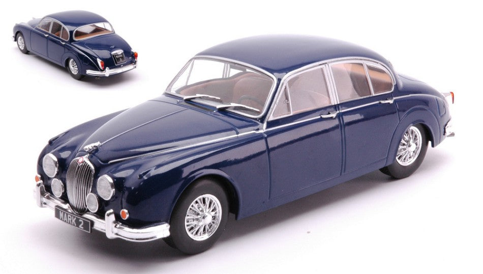 Jaguar Mk Ii 1960 Dark Blue – Whitebox 1:24