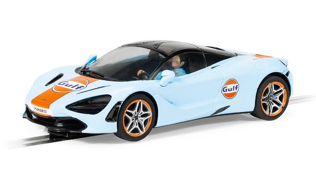 Mc Laren 720S Gulf Edition Slot – Scalextric 1:32